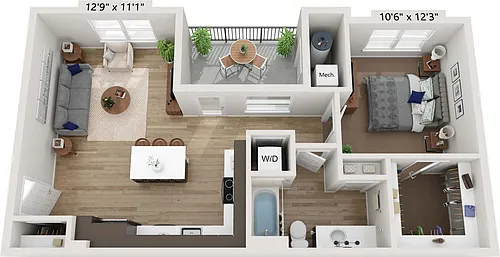 Floor plan A1