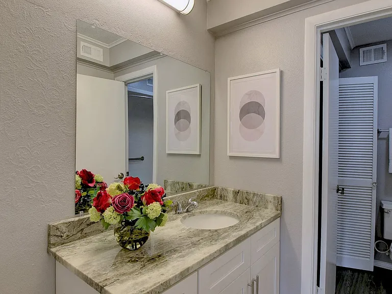 Renovated bathrooms