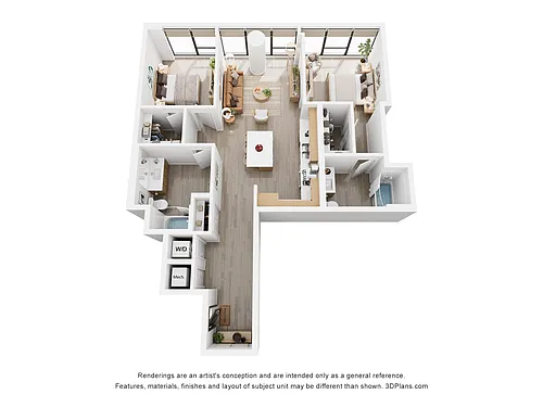 Floor plan Alina C1