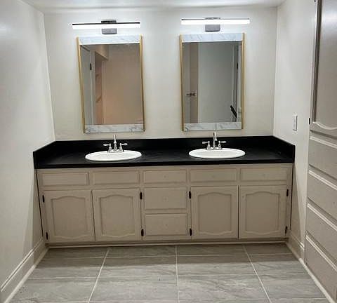 Master Double Vanities