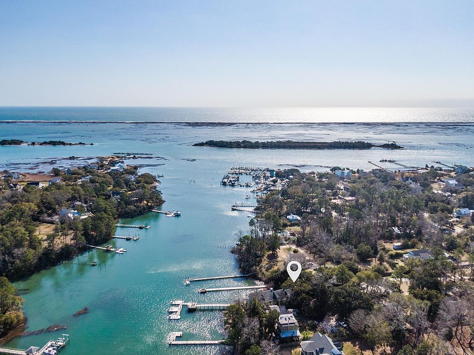 Waterfront location on Whiskey Creek and views to Masonboro Sound/Island, and the Atlantic Ocean.