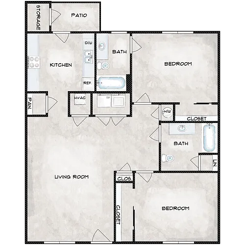 Floor plan D