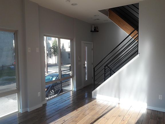 The front door from living room.