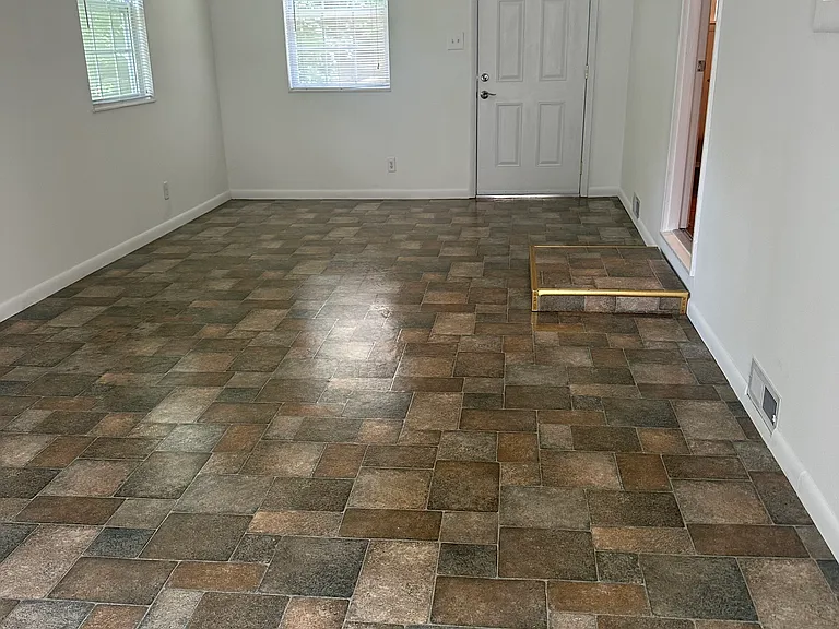 Family room back exit to deck