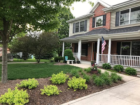 Sit and relax on the large covered front porch with family and friends!