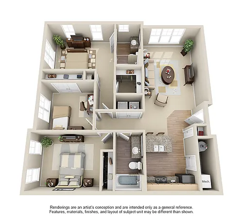 Floor plan C1 Chesapeake