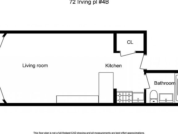 2nd image of 72 Irving Pl #B4