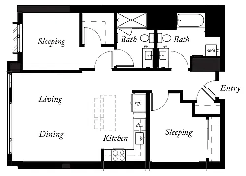 Floor plan B9