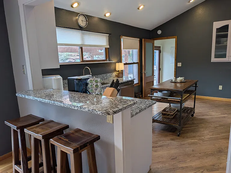 Casual dining area between Dining Room and Kitchen