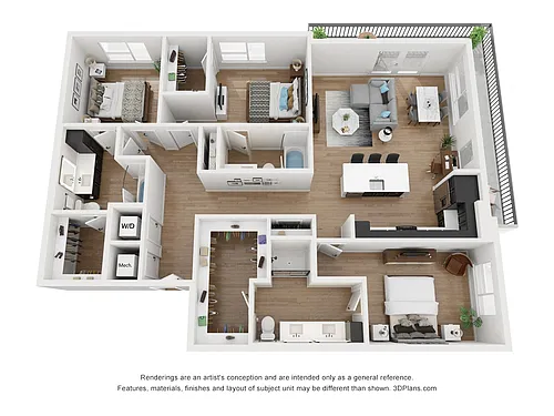 Floor plan C52