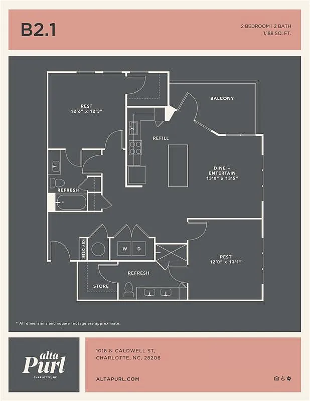 Floor plan B21