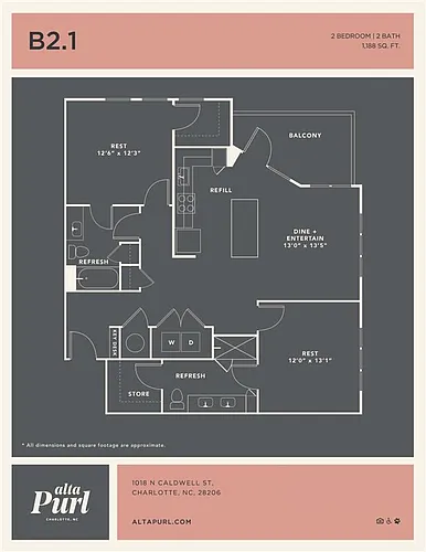 Floor plan B21