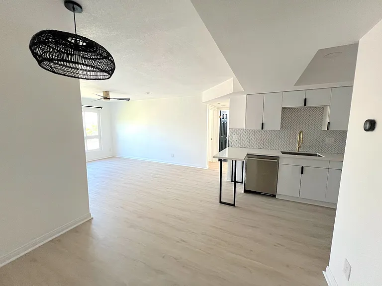 Dining, Living and Kitchen from Master Suite