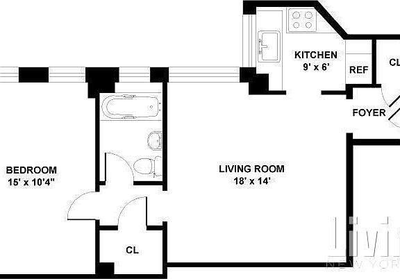 2nd image of 135 E 50th St APT 6A
