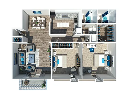 Floor plan The Hickory