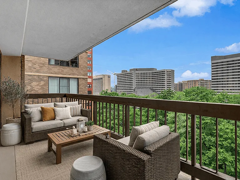 Balcony with amazing views