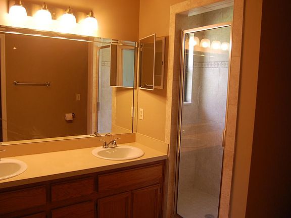 Master bath double sinks