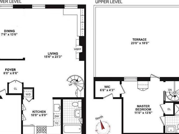 2nd image of 126 E 16th St #Penthouse A