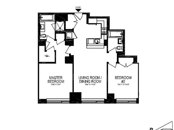 2nd image of 200 N End Ave APT 6B