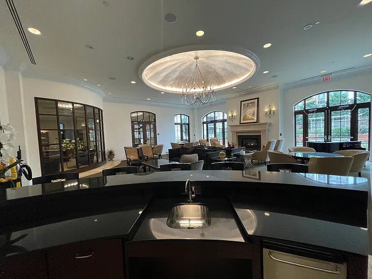 Lobby and community spaces.
