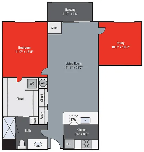 Floor plan A13