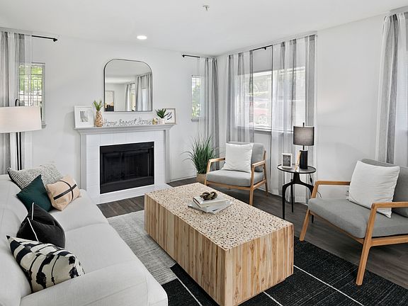 Luxury vinyl plank flooring throughout upgraded homes