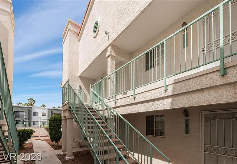Front of condo