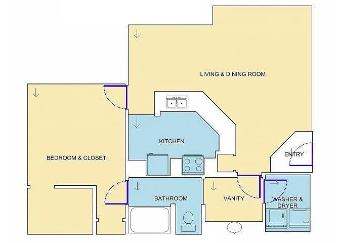 Floor plan The Shetland