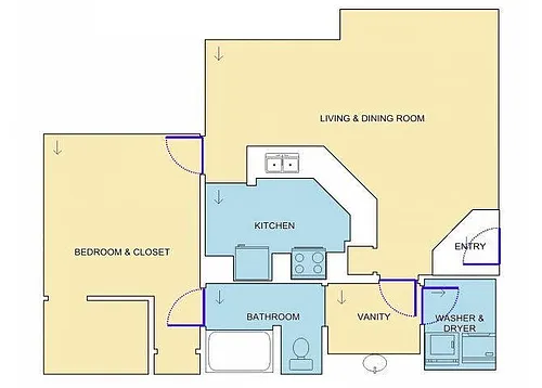Floor plan The Shetland