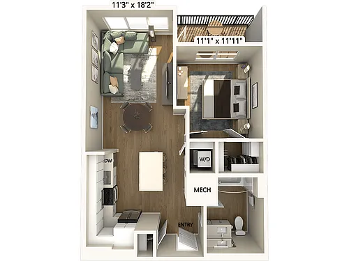 Floor plan A2-697-1