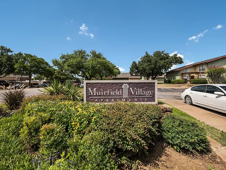 Muirfield Village: Signage, at Westdale Hills, TX