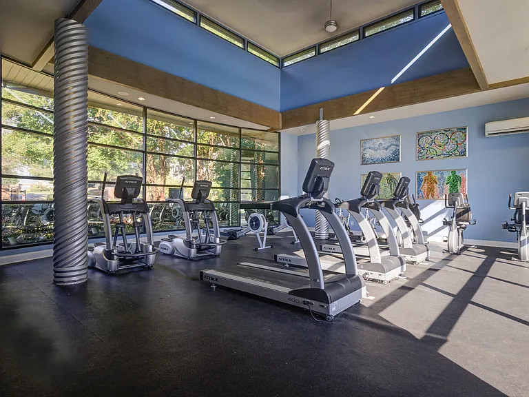 Fitness Center with Cardio Equipment