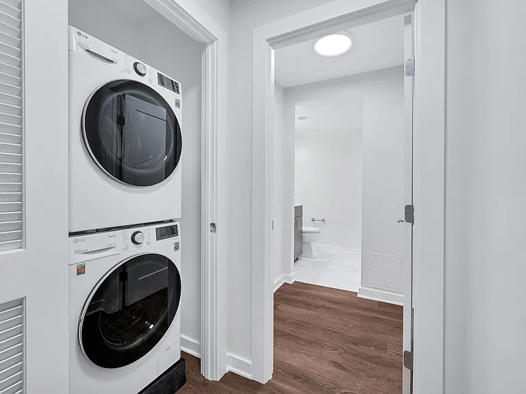Full sized washer and dryer