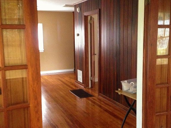 Porch facing living area