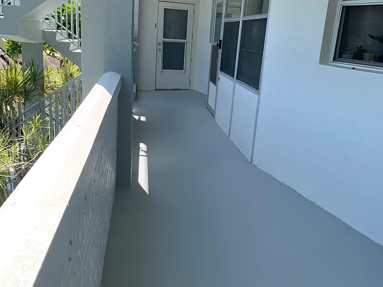Entrance to condo