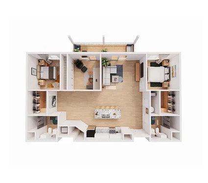 Floor plan Ocean Isle