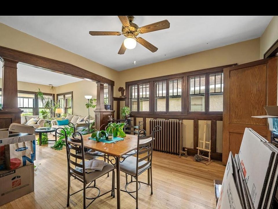 dining room & living room