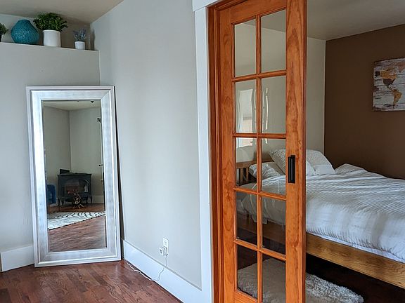 front bedroom leading to living room
