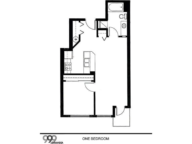 Floor plan 1B1