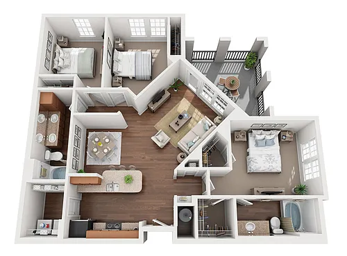 Floor plan Suwannee
