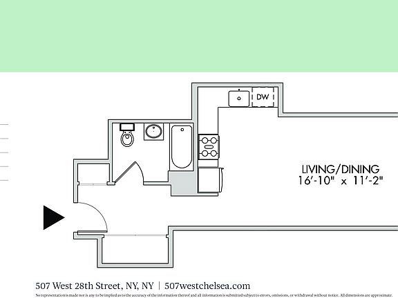 2nd image of 507 W 28th St APT 4F