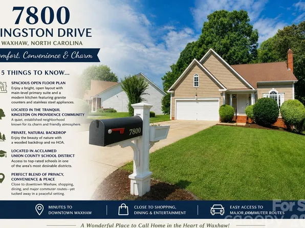 7800 Kingston Dr, Waxhaw, NC 28173
