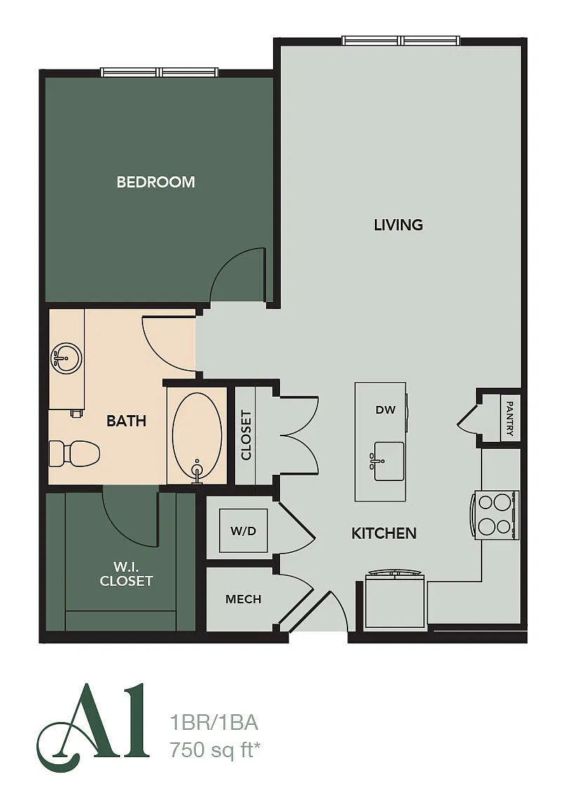 Floor plan A1