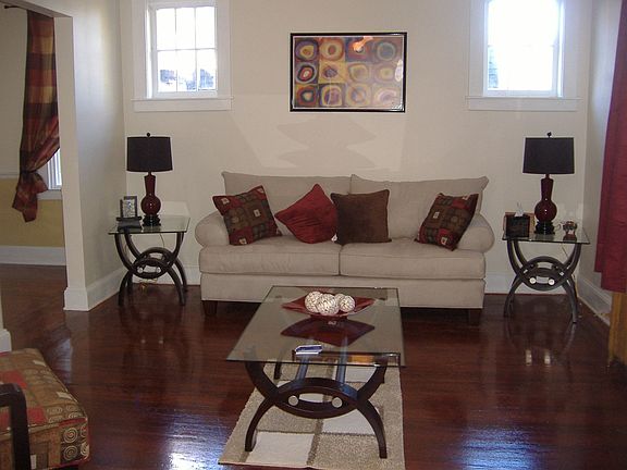 living room view from foyer