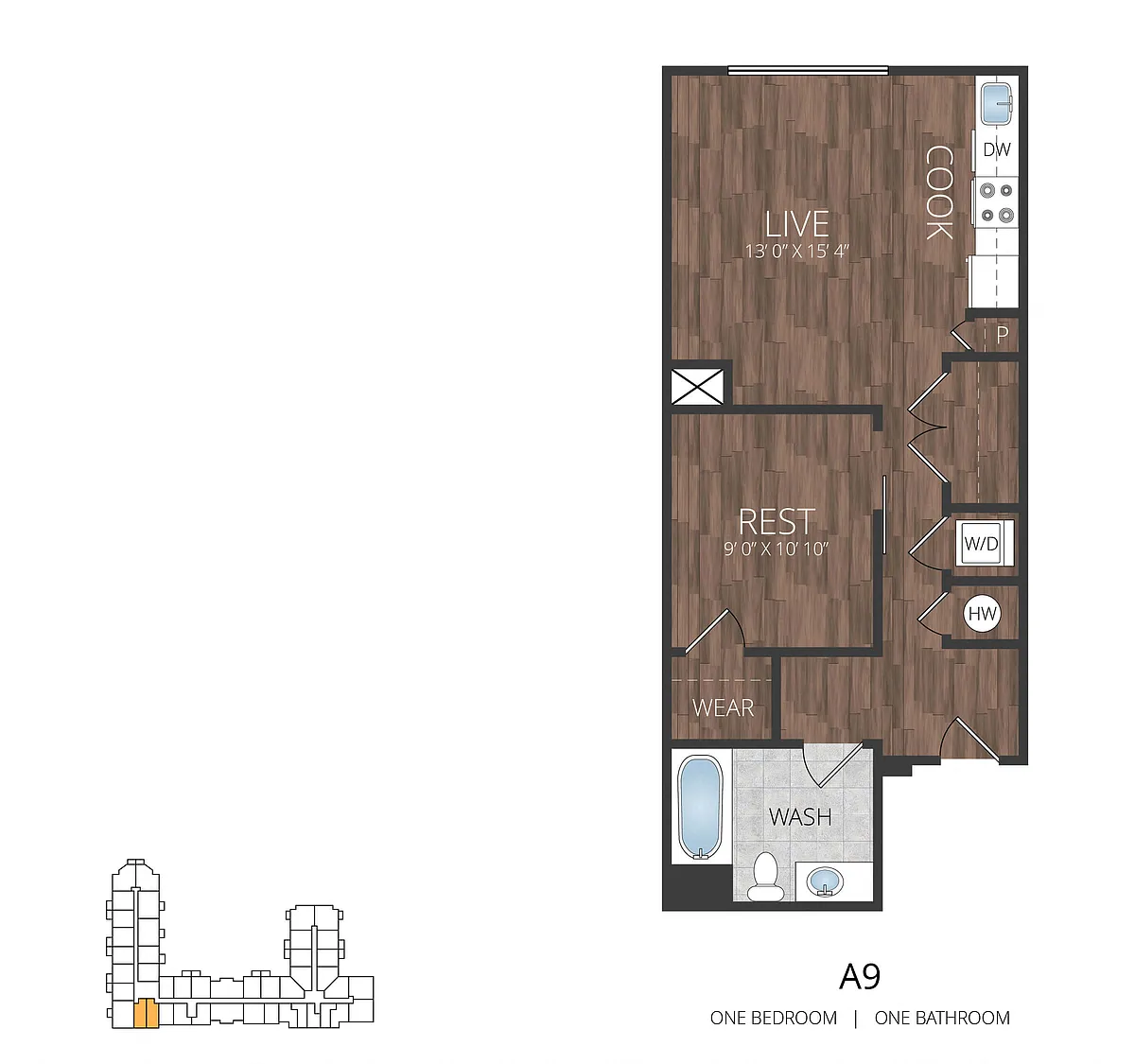 Floor plan A9