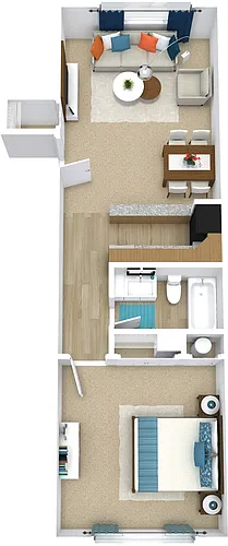 Floor plan A1 Upgraded