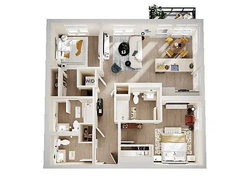 Floor plan B3