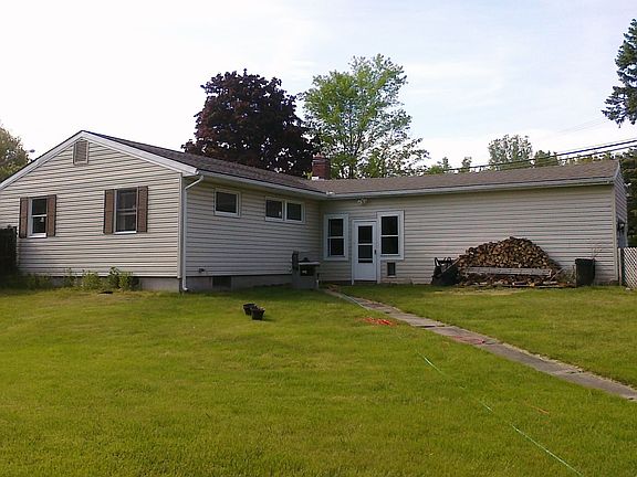 back of house and garage