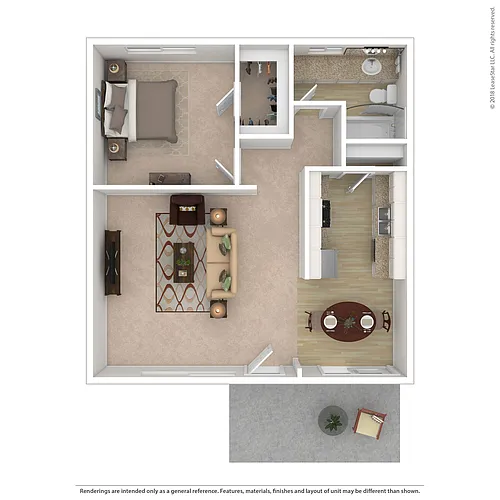 Floor plan The Capri