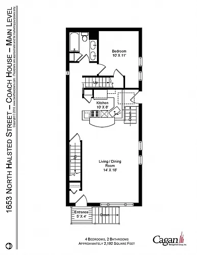 Floor plan Four Bedroom